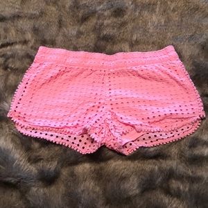 Lilly Pulitzer eyelet shorts